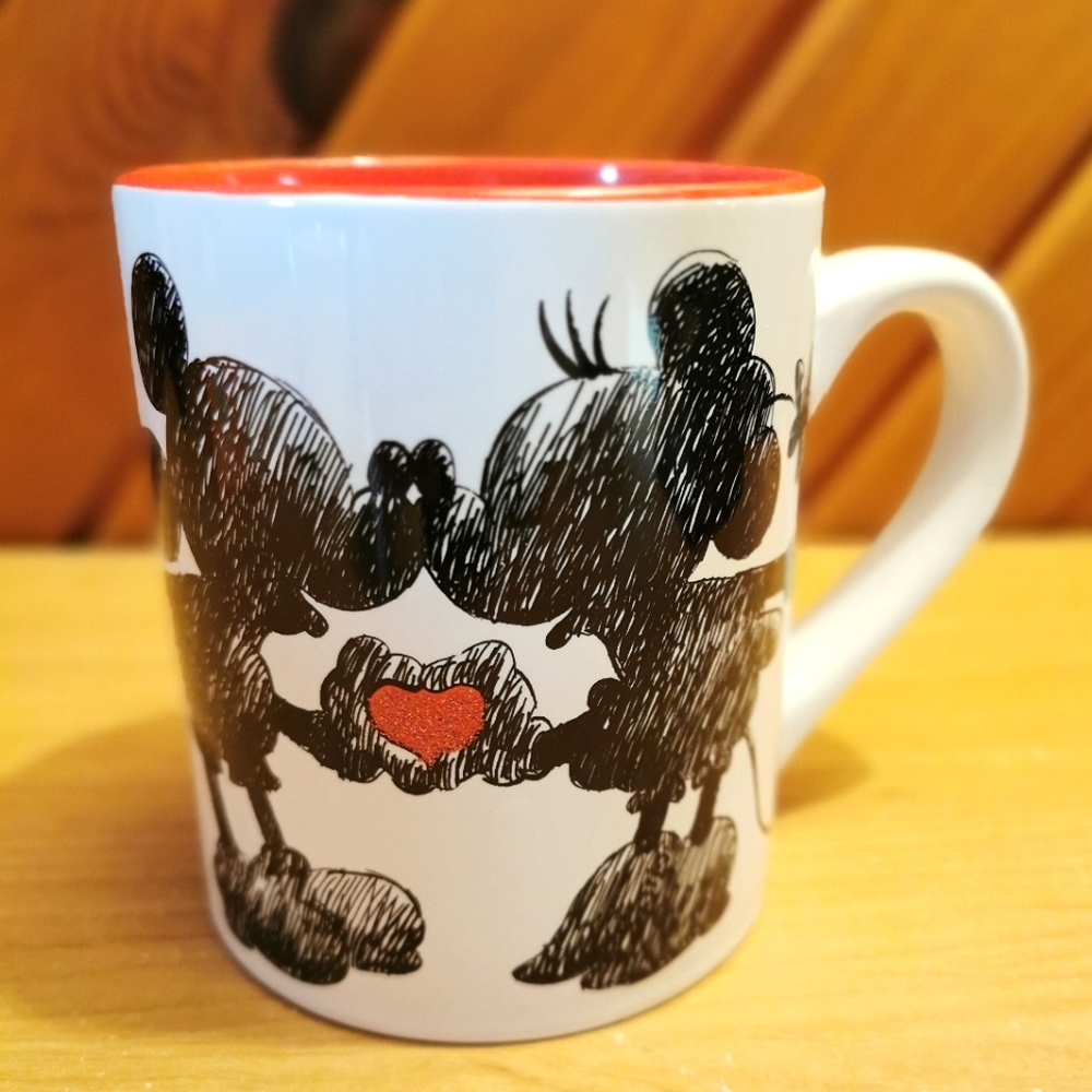 Disney's Mickey & Minnie Mouse Glitter Mug
